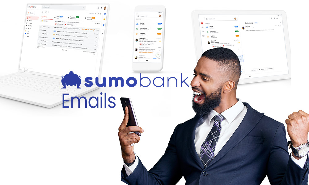 how to recieve sumobank emails in inbox