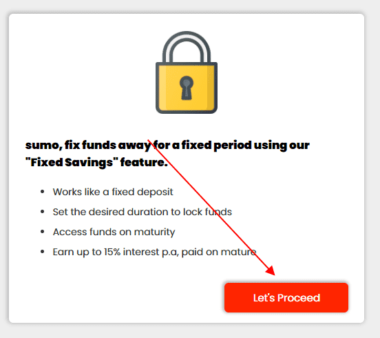 How to Make Fix Deposit on Sumotrust and Earn 15% Interest