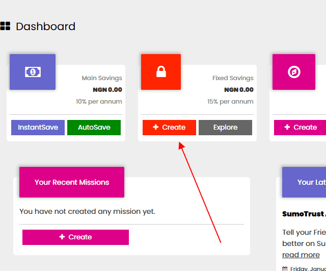 how to make fix deposit on sumotrust